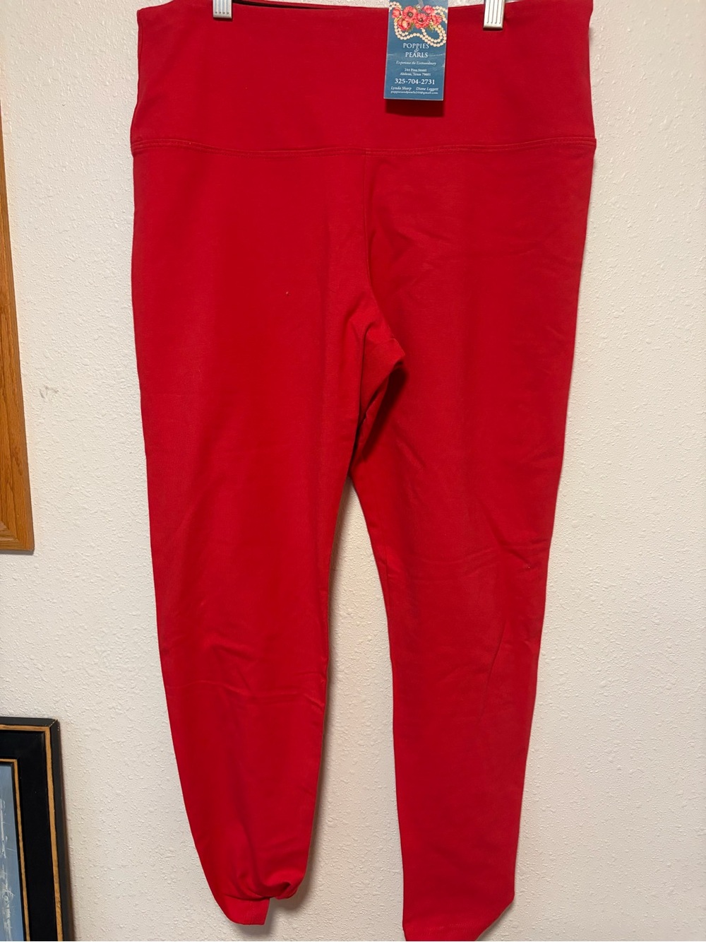 Lysse Vibrant Red High-Waist Leggings